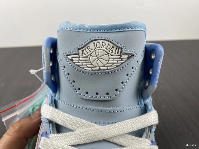 Reps TBK Retro Jordan J 2 Balvin DQ7691-419 0712